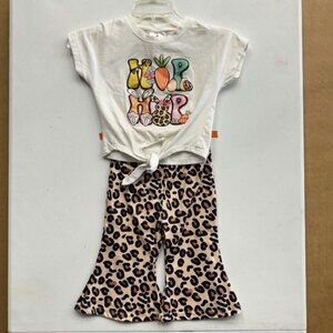 Ruffle Girl Easter Outfit Girls XL (6)